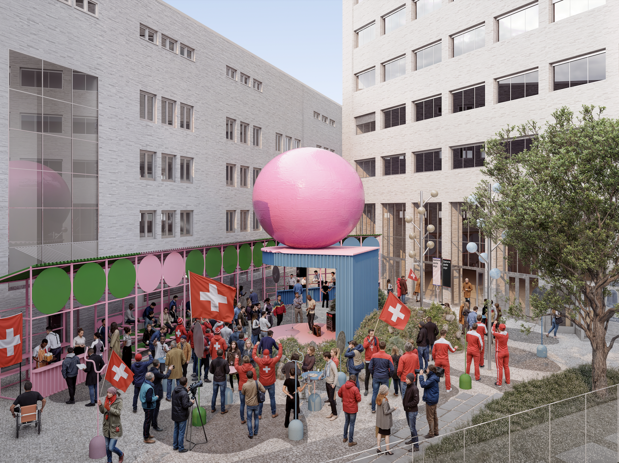 HOS Italia Milano Courtyard low quality HOS Italia Milano Courtyard low quality